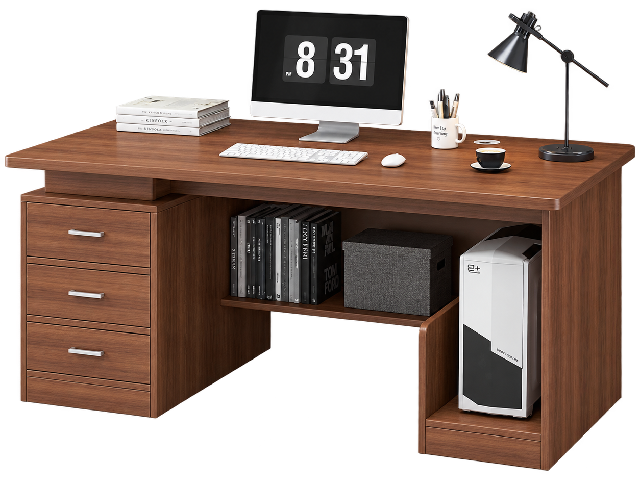 Office Desk with Storage