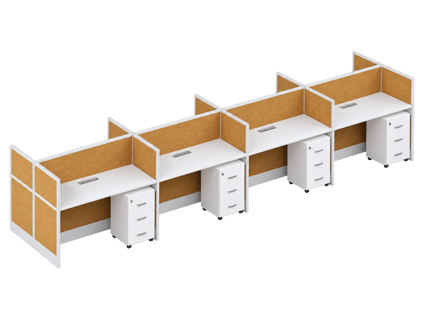 Linear Modular Office Workstation
