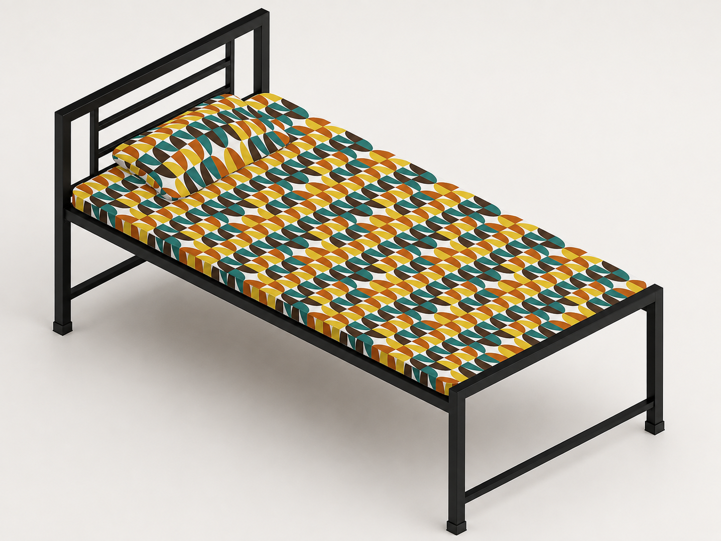 Straight Bar Metal Bed