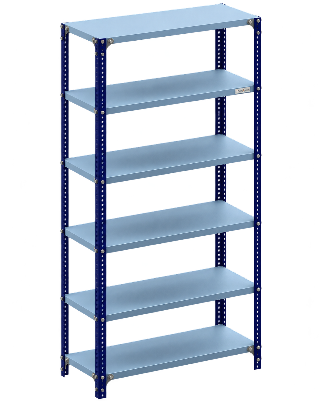Open Steel Book Rack