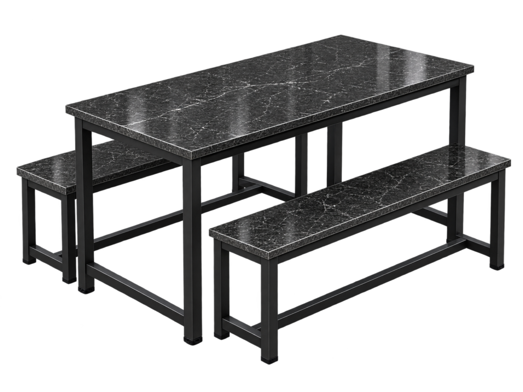 Stainless Steel Canteen Table Set