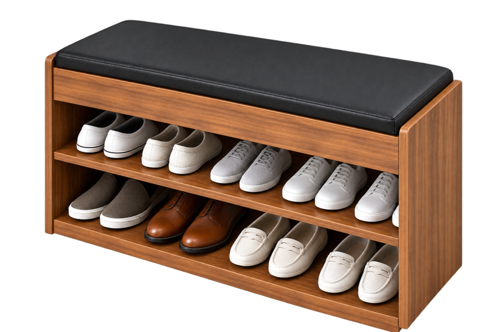 Shoe Rack with Seat