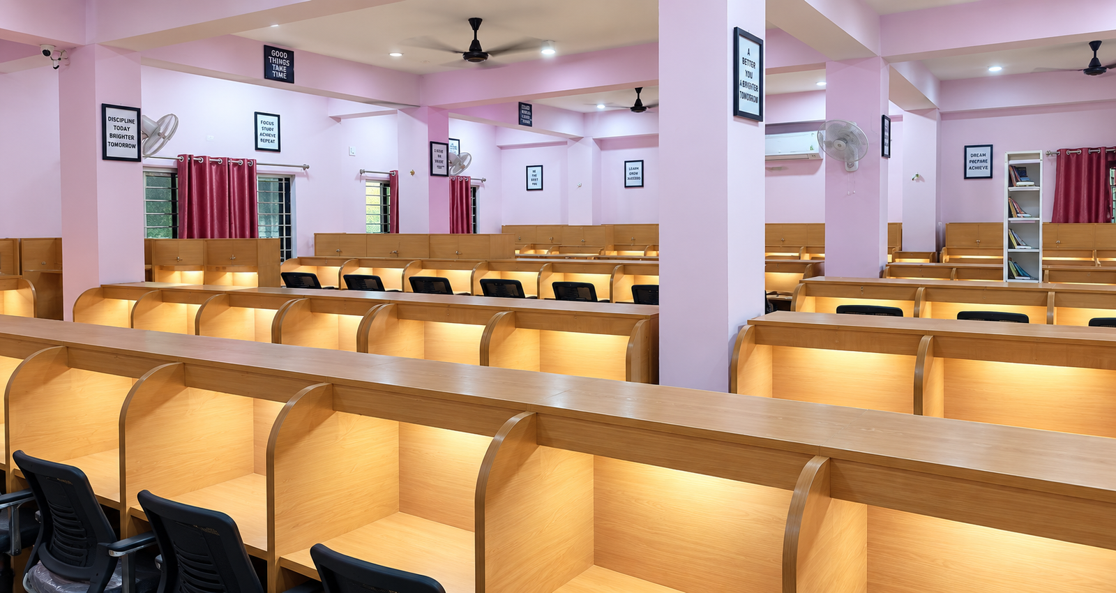 Library Furniture Installation